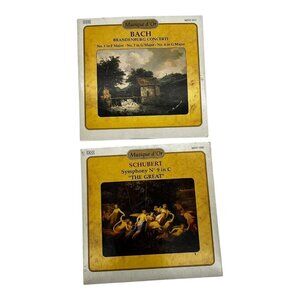 Musique d’Or Bach & Schubert Classical Music CD Set Compact Disc